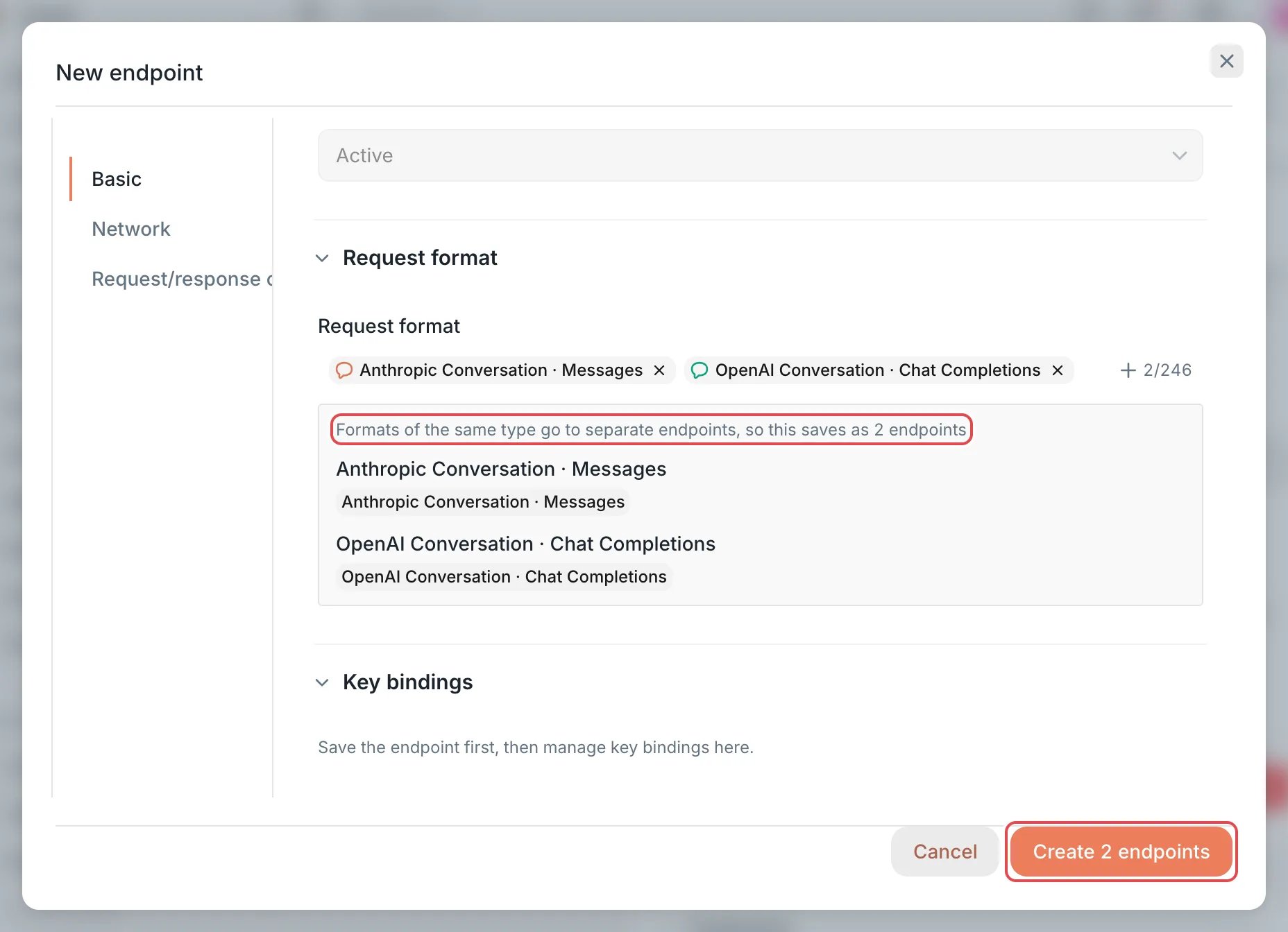 New endpoint: split preview for formats of the same type